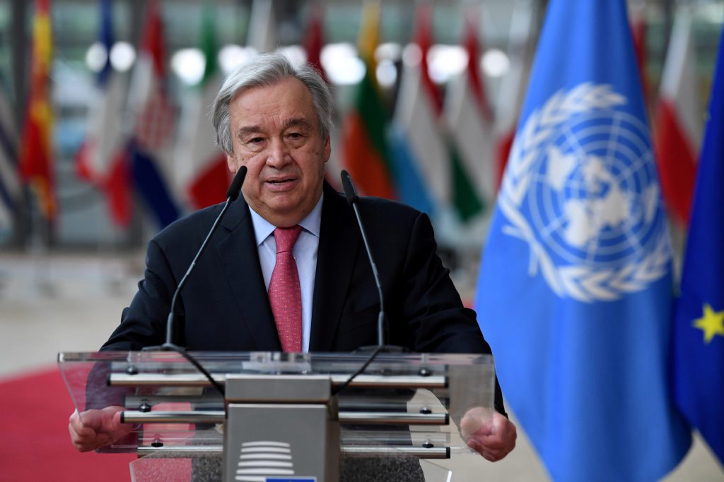 UN chief urges driving forward efforts to achieve justice for all